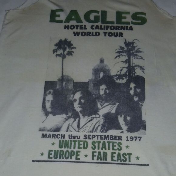 Vintage Eagles World Tour Graphic Tank Top - Picture 2 of 5